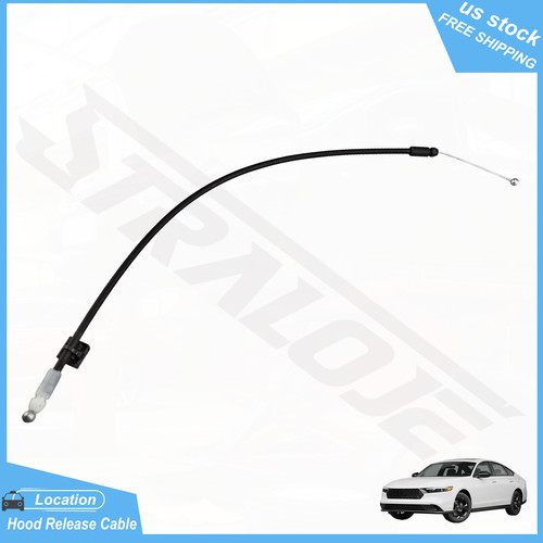 Front hood remote wire cable - remote,